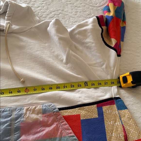 Gently Loved Limited Edition Chinese New Year Patchwork Converse Unisex Hoodie - Picture 9 of 14